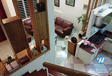 An affordable three-bedroom house near Hoang Hoa Tham Ba Dinh Hanoi